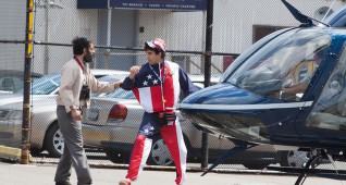 Left to right: Nadal (Jason Mantzoukas) and The Dictator in THE DICTATOR, from Paramount Pictures. .FD-03473